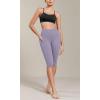 imageODODOS ODCLOUD Buttery Soft Lounge Yoga Capris with Pockets for Women 14quot  19quot  21quot High Waist Capri LeggingsLilac Smoke