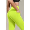 imageODODOS ODCLOUD Buttery Soft Lounge Yoga Capris with Pockets for Women 14quot  19quot  21quot High Waist Capri LeggingsNeon Green