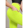 imageODODOS ODCLOUD Buttery Soft Lounge Yoga Capris with Pockets for Women 14quot  19quot  21quot High Waist Capri LeggingsNeon Green