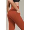 imageODODOS ODCLOUD Buttery Soft Lounge Yoga Capris with Pockets for Women 14quot  19quot  21quot High Waist Capri LeggingsOrange Rust