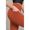 imageODODOS ODCLOUD Buttery Soft Lounge Yoga Capris with Pockets for Women 14quot  19quot  21quot High Waist Capri LeggingsOrange Rust