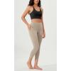imageODODOS ODCLOUD Buttery Soft Lounge Yoga Capris with Pockets for Women 14quot  19quot  21quot High Waist Capri LeggingsShaker Beige