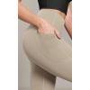 imageODODOS ODCLOUD Buttery Soft Lounge Yoga Capris with Pockets for Women 14quot  19quot  21quot High Waist Capri LeggingsShaker Beige