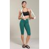 imageODODOS ODCLOUD Buttery Soft Lounge Yoga Capris with Pockets for Women 14quot  19quot  21quot High Waist Capri LeggingsStorm Teal