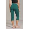imageODODOS ODCLOUD Buttery Soft Lounge Yoga Capris with Pockets for Women 14quot  19quot  21quot High Waist Capri LeggingsStorm Teal