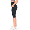 imageODODOS Womens High Waisted Yoga Capris with Pockets Tummy Control Non See Through Workout Athletic Running Capri LeggingsCamo Dark Gray