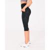 imageODODOS Womens High Waisted Yoga Capris with Pockets Tummy Control Non See Through Workout Athletic Running Capri LeggingsCamo Dark Gray