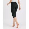 imageODODOS Womens High Waisted Yoga Capris with Pockets Tummy Control Non See Through Workout Athletic Running Capri LeggingsCharcoal Camo
