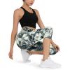 imageODODOS Womens High Waisted Yoga Capris with Pockets Tummy Control Non See Through Workout Athletic Running Capri LeggingsCrosstalk