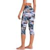 imageODODOS Womens High Waisted Yoga Capris with Pockets Tummy Control Non See Through Workout Athletic Running Capri LeggingsFine Art