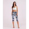 imageODODOS Womens High Waisted Yoga Capris with Pockets Tummy Control Non See Through Workout Athletic Running Capri LeggingsFine Art