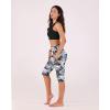 imageODODOS Womens High Waisted Yoga Capris with Pockets Tummy Control Non See Through Workout Athletic Running Capri LeggingsFine Art Wine