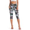 imageODODOS Womens High Waisted Yoga Capris with Pockets Tummy Control Non See Through Workout Athletic Running Capri LeggingsFine Art Wine