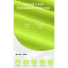 imageODODOS Womens High Waisted Yoga Capris with Pockets Tummy Control Non See Through Workout Athletic Running Capri LeggingsNeon Green