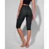 imageODODOS Womens High Waisted Yoga Capris with Pockets Tummy Control Non See Through Workout Athletic Running Capri LeggingsNight Rain