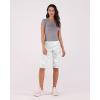imageODODOS Womens High Waisted Yoga Capris with Pockets Tummy Control Non See Through Workout Athletic Running Capri LeggingsWhite Camo