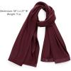imageODODOS Cloud Feeling Customizable Snap Scarf for Women Casual Convertible Wrap Shawl Cape CardigansBurgundy