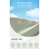 imageODODOS Cloud Feeling Customizable Snap Scarf for Women Casual Convertible Wrap Shawl Cape CardigansLime Stone