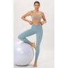 imageODODOS Cloud Feeling Twist Yoga Leggings for Women 25quot  28quot High Waist Crossover Yoga PantsChambray