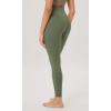 imageODODOS Cloud Feeling Twist Yoga Leggings for Women 25quot  28quot High Waist Crossover Yoga PantsDark Olive