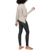 imageODODOS Long Sleeve Tee for Women with Thumb Hole Athletic Gym Workout Crop Tops Yoga ShirtsAbalonewashed