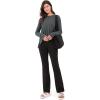 imageODODOS Long Sleeve Tee for Women with Thumb Hole Athletic Gym Workout Crop Tops Yoga ShirtsDark Greywashed