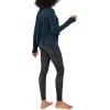 imageODODOS Long Sleeve Tee for Women with Thumb Hole Athletic Gym Workout Crop Tops Yoga ShirtsDeep Tealwashed