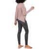 imageODODOS Long Sleeve Tee for Women with Thumb Hole Athletic Gym Workout Crop Tops Yoga ShirtsPinkwashed