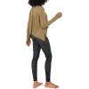imageODODOS Long Sleeve Tee for Women with Thumb Hole Athletic Gym Workout Crop Tops Yoga ShirtsWarm Tanwashed