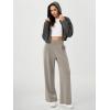 imageODODOS Modal Soft Wide Leg Pants for Women High Waist Casual Relaxed Pants with Pockets2729quot 31quot InseamKhaki