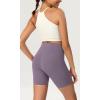 imageODODOS ODCLOUD Womens High Waist Lounge Yoga Shorts with Pockets 4quot6quot8quot10quot Buttery Soft Biker ShortsAsh Violet