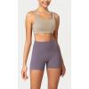 imageODODOS ODCLOUD Womens High Waist Lounge Yoga Shorts with Pockets 4quot6quot8quot10quot Buttery Soft Biker ShortsAsh Violet
