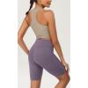 imageODODOS ODCLOUD Womens High Waist Lounge Yoga Shorts with Pockets 4quot6quot8quot10quot Buttery Soft Biker ShortsAsh Violet