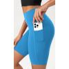 imageODODOS ODCLOUD Womens High Waist Lounge Yoga Shorts with Pockets 4quot6quot8quot10quot Buttery Soft Biker ShortsAzure