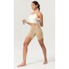 imageODODOS ODCLOUD Womens High Waist Lounge Yoga Shorts with Pockets 4quot6quot8quot10quot Buttery Soft Biker ShortsBeige