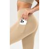 imageODODOS ODCLOUD Womens High Waist Lounge Yoga Shorts with Pockets 4quot6quot8quot10quot Buttery Soft Biker ShortsBeige