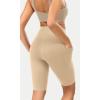 imageODODOS ODCLOUD Womens High Waist Lounge Yoga Shorts with Pockets 4quot6quot8quot10quot Buttery Soft Biker ShortsBeige