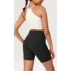imageODODOS ODCLOUD Womens High Waist Lounge Yoga Shorts with Pockets 4quot6quot8quot10quot Buttery Soft Biker ShortsBlack