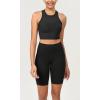 imageODODOS ODCLOUD Womens High Waist Lounge Yoga Shorts with Pockets 4quot6quot8quot10quot Buttery Soft Biker ShortsBlack