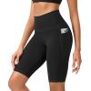 imageODODOS ODCLOUD Womens High Waist Lounge Yoga Shorts with Pockets 4quot6quot8quot10quot Buttery Soft Biker ShortsBlack