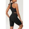 imageODODOS ODCLOUD Womens High Waist Lounge Yoga Shorts with Pockets 4quot6quot8quot10quot Buttery Soft Biker ShortsBlack