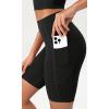 imageODODOS ODCLOUD Womens High Waist Lounge Yoga Shorts with Pockets 4quot6quot8quot10quot Buttery Soft Biker ShortsBlack