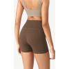 imageODODOS ODCLOUD Womens High Waist Lounge Yoga Shorts with Pockets 4quot6quot8quot10quot Buttery Soft Biker ShortsBrunette