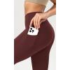 imageODODOS ODCLOUD Womens High Waist Lounge Yoga Shorts with Pockets 4quot6quot8quot10quot Buttery Soft Biker ShortsBurgundy