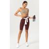 imageODODOS ODCLOUD Womens High Waist Lounge Yoga Shorts with Pockets 4quot6quot8quot10quot Buttery Soft Biker ShortsBurgundy