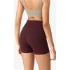 imageODODOS ODCLOUD Womens High Waist Lounge Yoga Shorts with Pockets 4quot6quot8quot10quot Buttery Soft Biker ShortsBurgundy