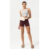 imageODODOS ODCLOUD Womens High Waist Lounge Yoga Shorts with Pockets 4quot6quot8quot10quot Buttery Soft Biker ShortsBurgundy