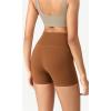 imageODODOS ODCLOUD Womens High Waist Lounge Yoga Shorts with Pockets 4quot6quot8quot10quot Buttery Soft Biker ShortsCaramel