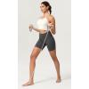 imageODODOS ODCLOUD Womens High Waist Lounge Yoga Shorts with Pockets 4quot6quot8quot10quot Buttery Soft Biker ShortsCharcoal