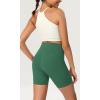 imageODODOS ODCLOUD Womens High Waist Lounge Yoga Shorts with Pockets 4quot6quot8quot10quot Buttery Soft Biker ShortsDark Green